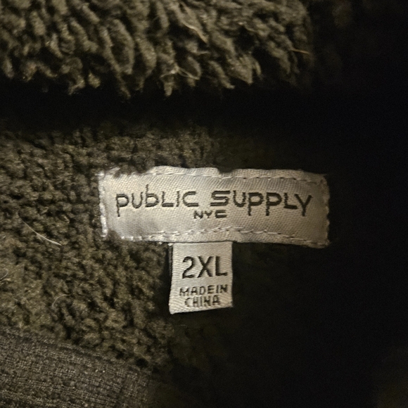 Black & White Plaid Flannel Jacket - Picture 5 of 5